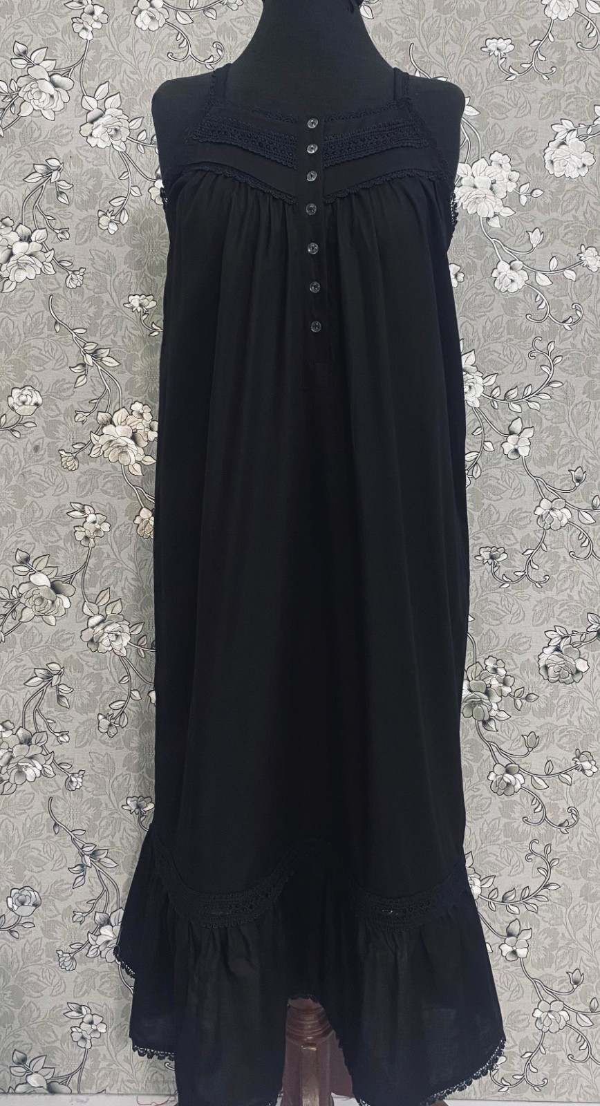 SoieRose SR-1178 100% Cotton Victorian Nightgown – Vintage Inspired Sleepwear