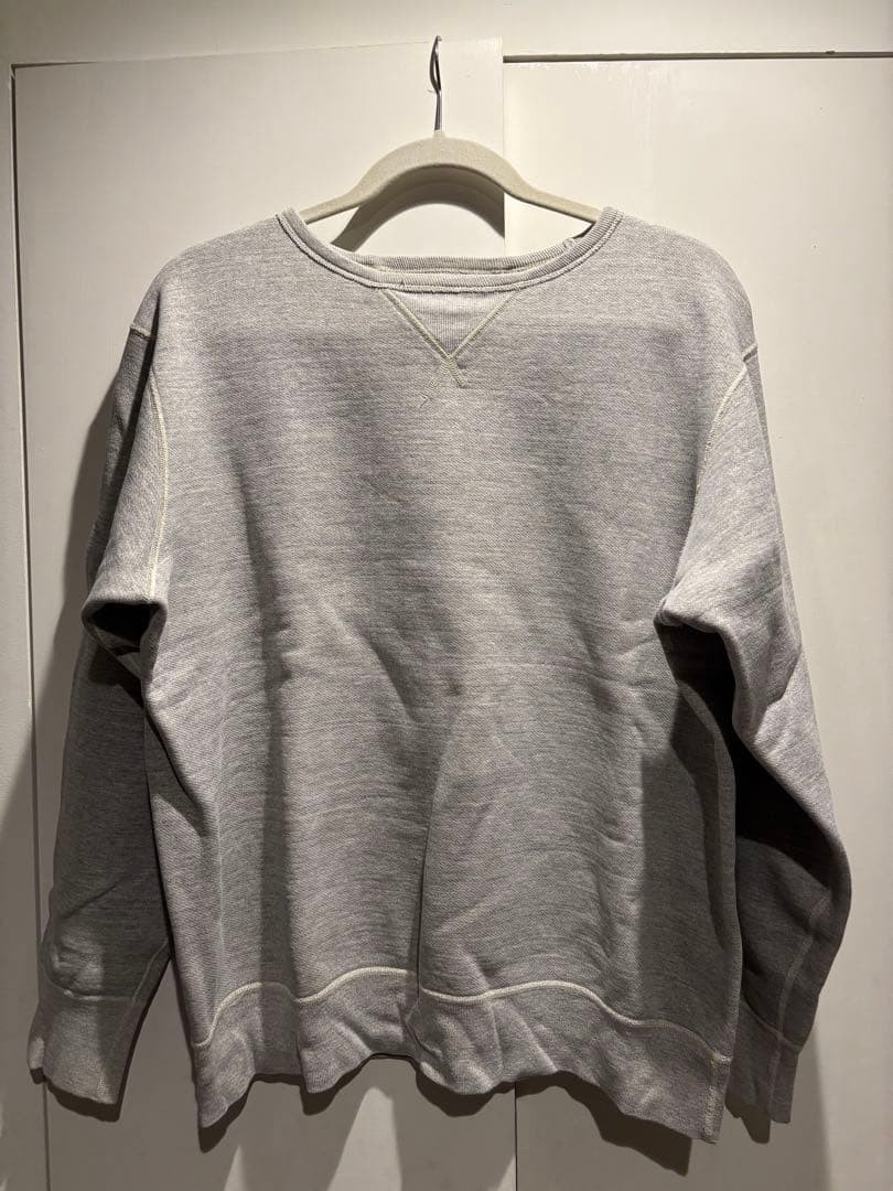 Phigvel Gray Crew Neck Sweatshirt Size 40 – Ribbed Cuffs & Hem