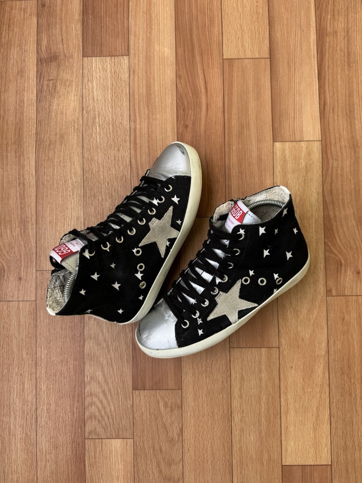 AUTHENTIC GOLDEN GOOSE FRANCY SNEAKERS SIZE EU 37 , US 7 , UK 4