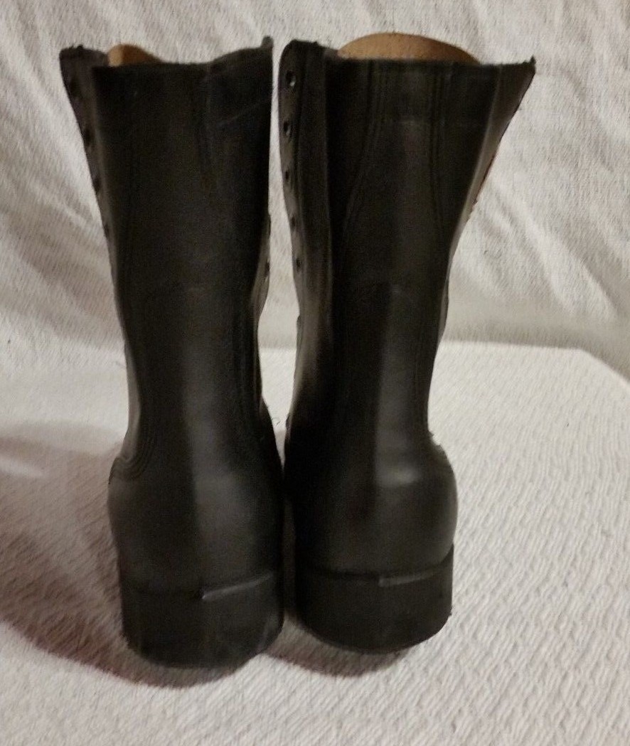 NEW US MILITARY RO-SEARCH BLACK POLISHED LEATHER COMBAT BOOTS ALL SIZES