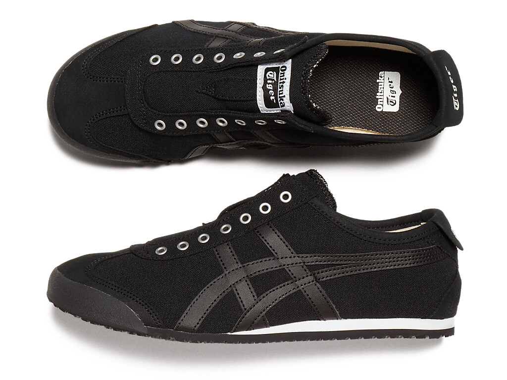 Onitsuka Tiger MEXICO 66 SLIP-ON 1183A360 002 BLACK BLACK