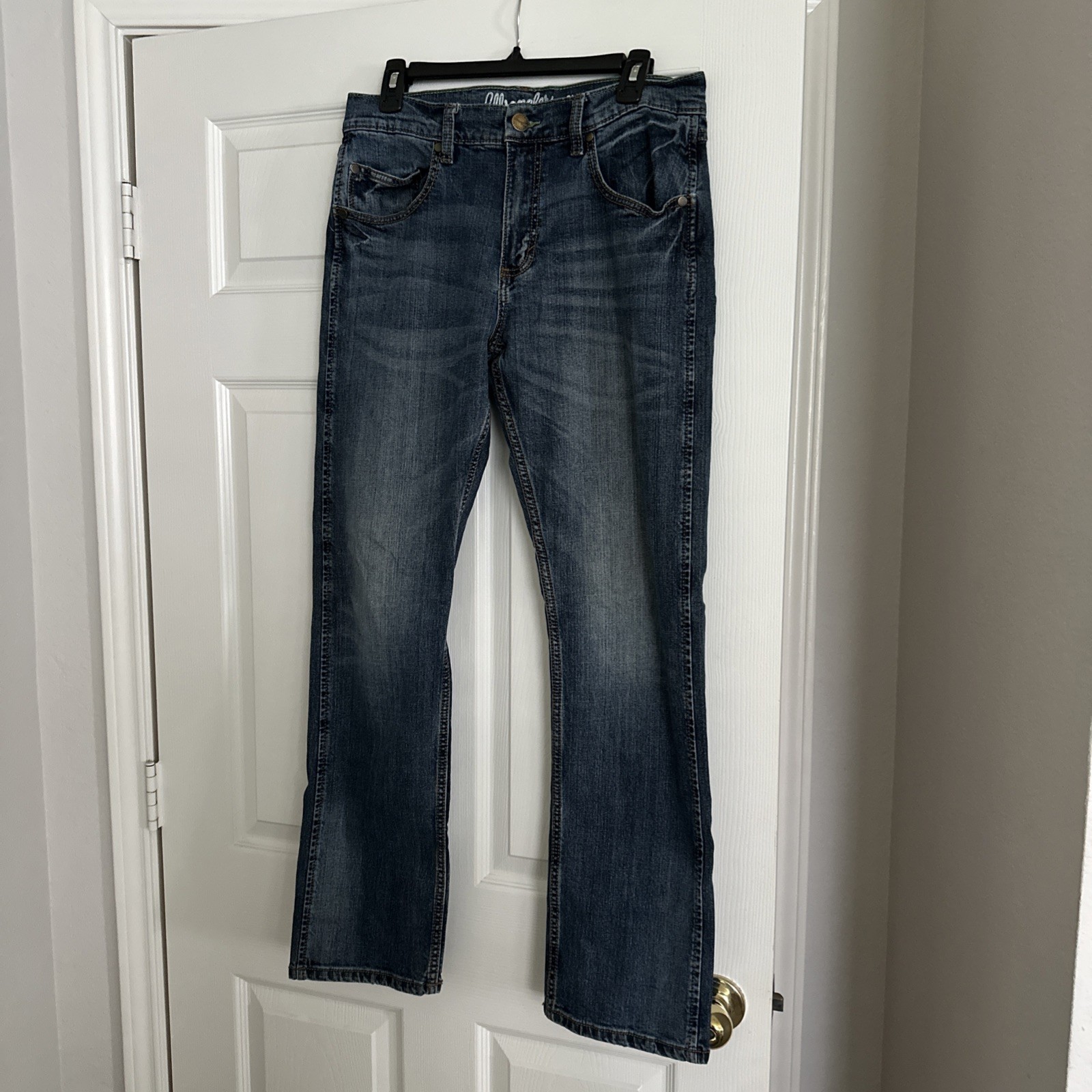 Wrangler Retro Slim Straight Men’s Blue Jeans Size 31×32
