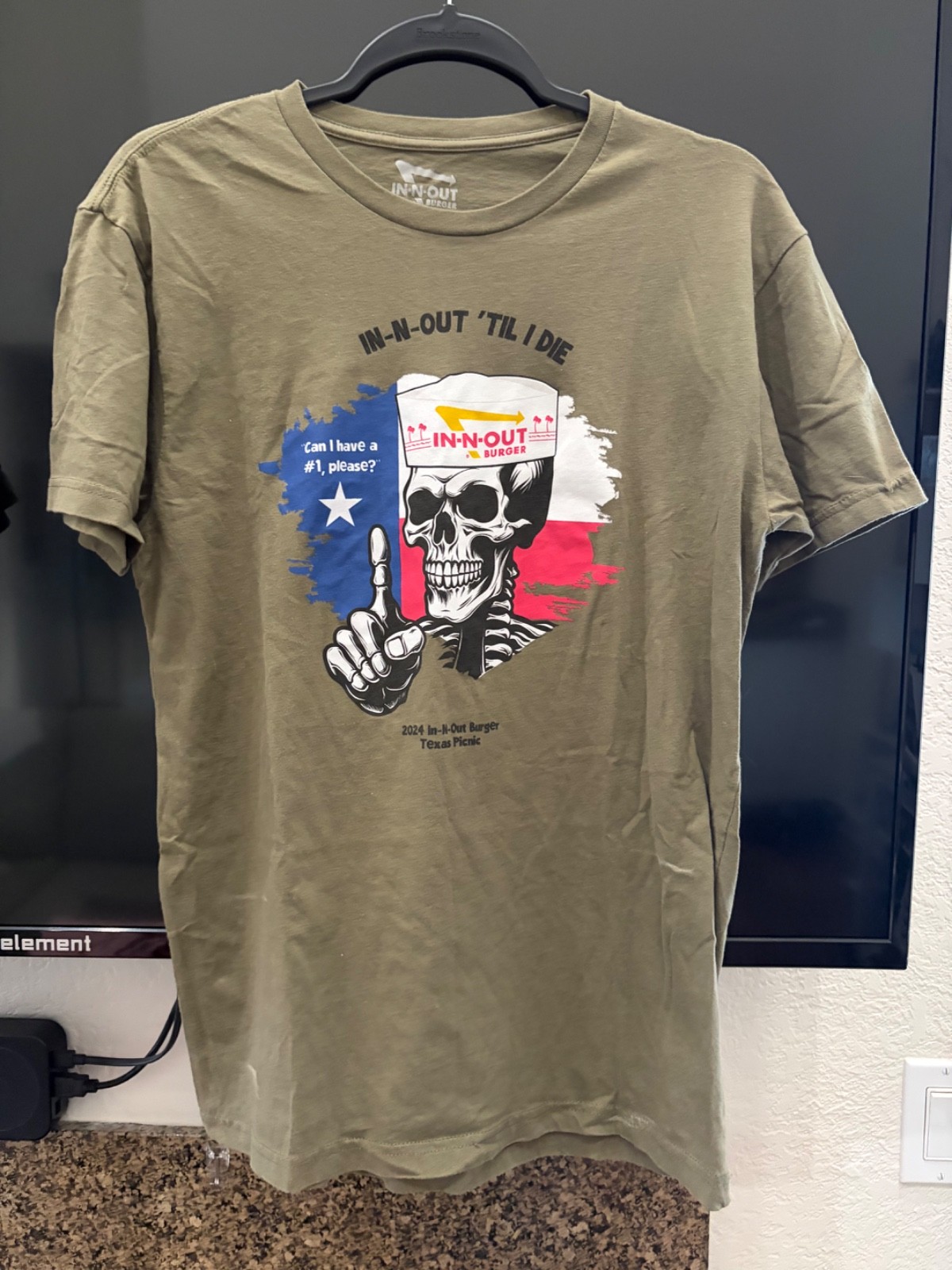 In-N-Out Burger Texas Family Picnic T-Shirt