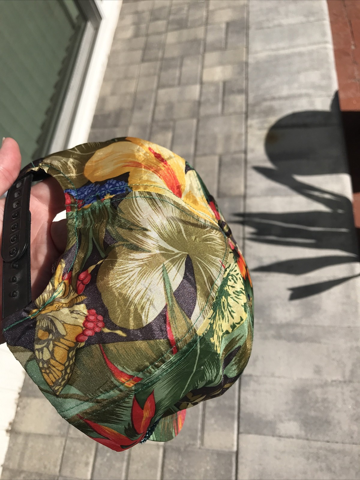 Vintage 80s 90s Bass Pro Shops Snapback Hat, Springfield, MO, Floral Print￼