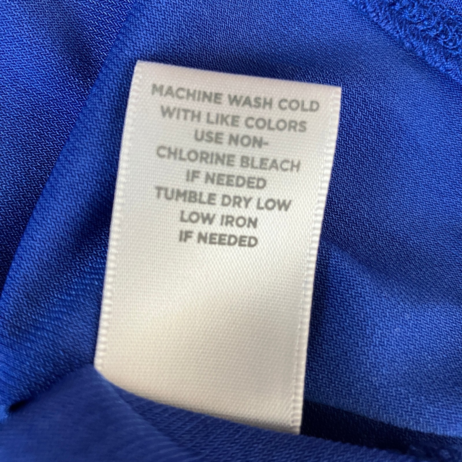 Avenue Cold Shoulder Asymmetric Tunic Women’s Size 22/24 Royal Blue