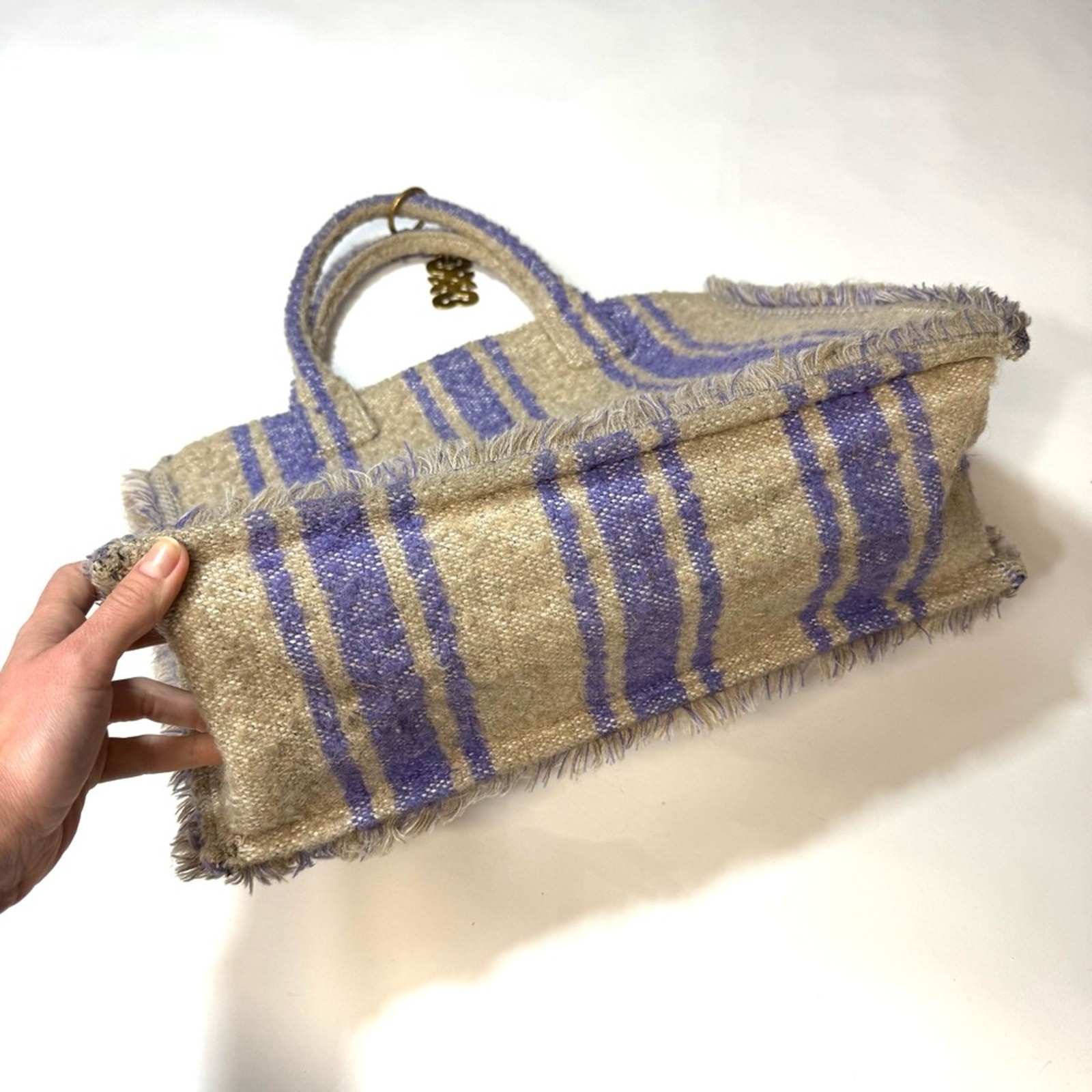 Sandro Stripy Kasbah tote bag