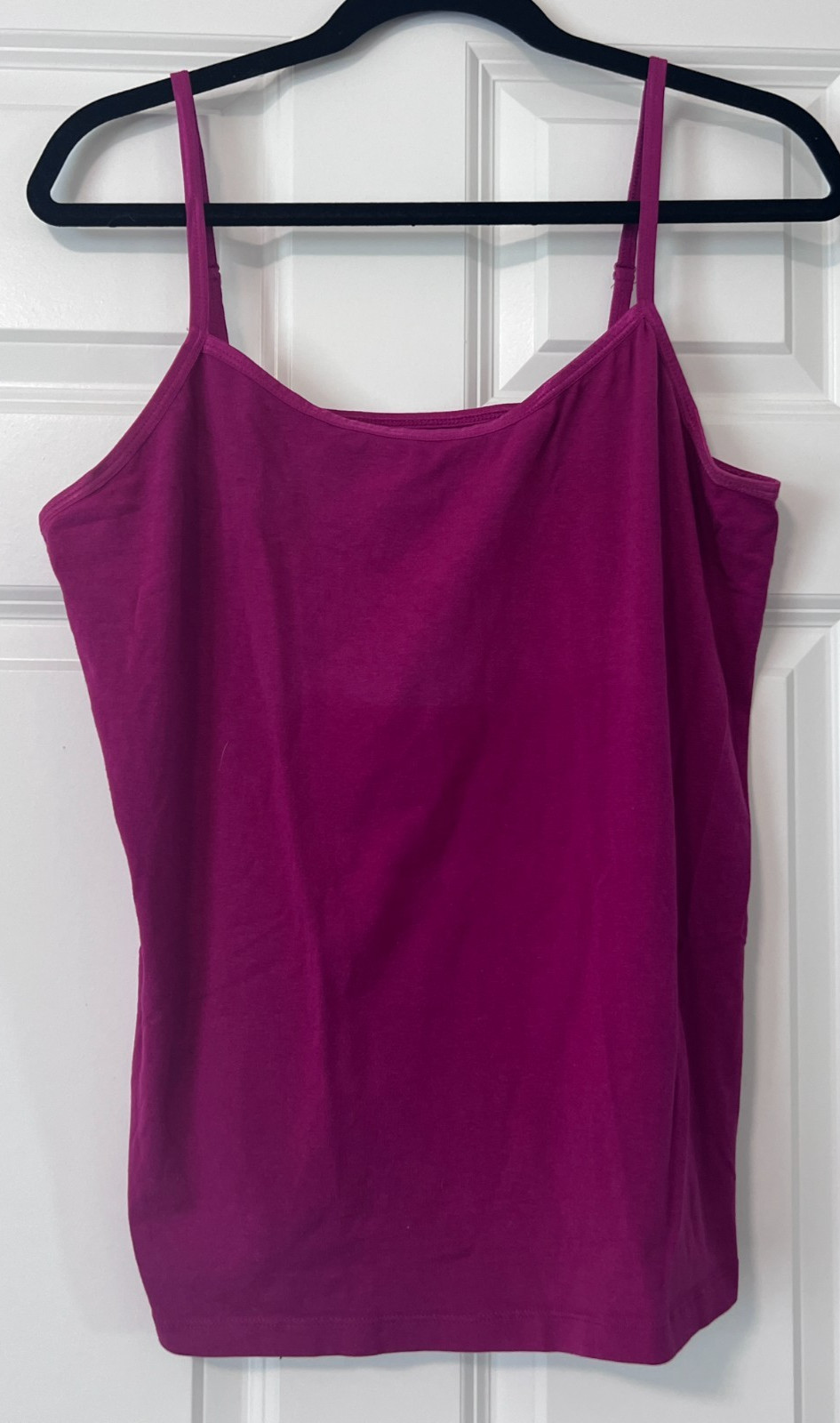 a.n.a. Woman ~ Fuscia Purple Sleeveless Camisole Adjustable ~ Size 1X