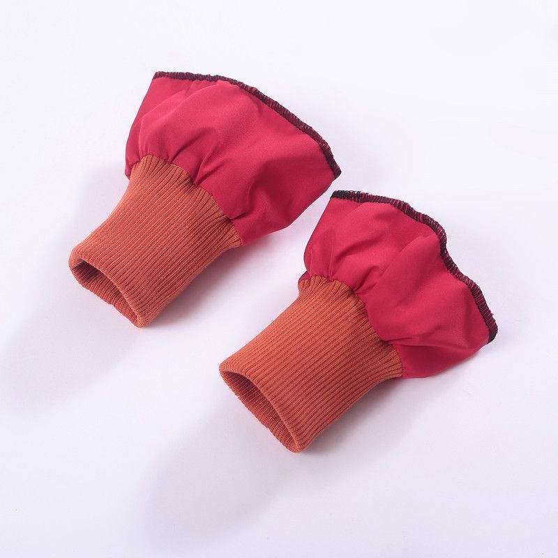 1 Pair Knitted Elastic Rib Fabric Cuffs DIY Jacket Padded Coat cuffs Accessory