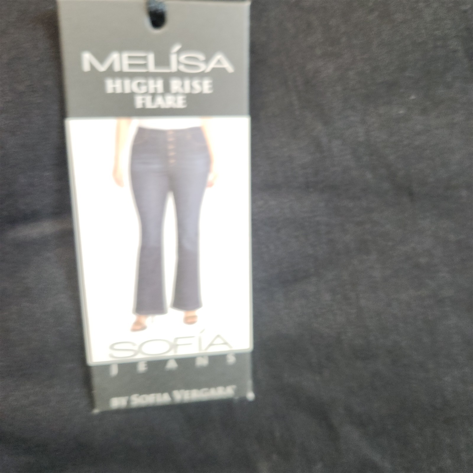 Sofia Jeans By Sophia Vergara Womens Melisa High Rise Flare Sz 24W New With Tags