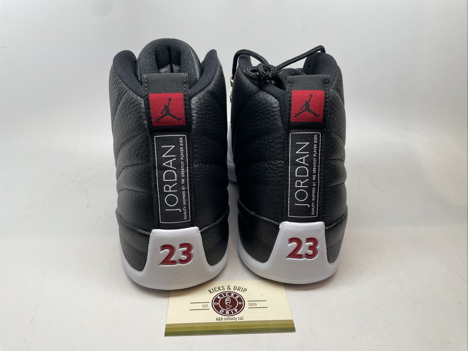 Size 12 – Nike Air Jordan XII 12 Retro ‘Playoff’ 2022 Black/White taxi NEW!