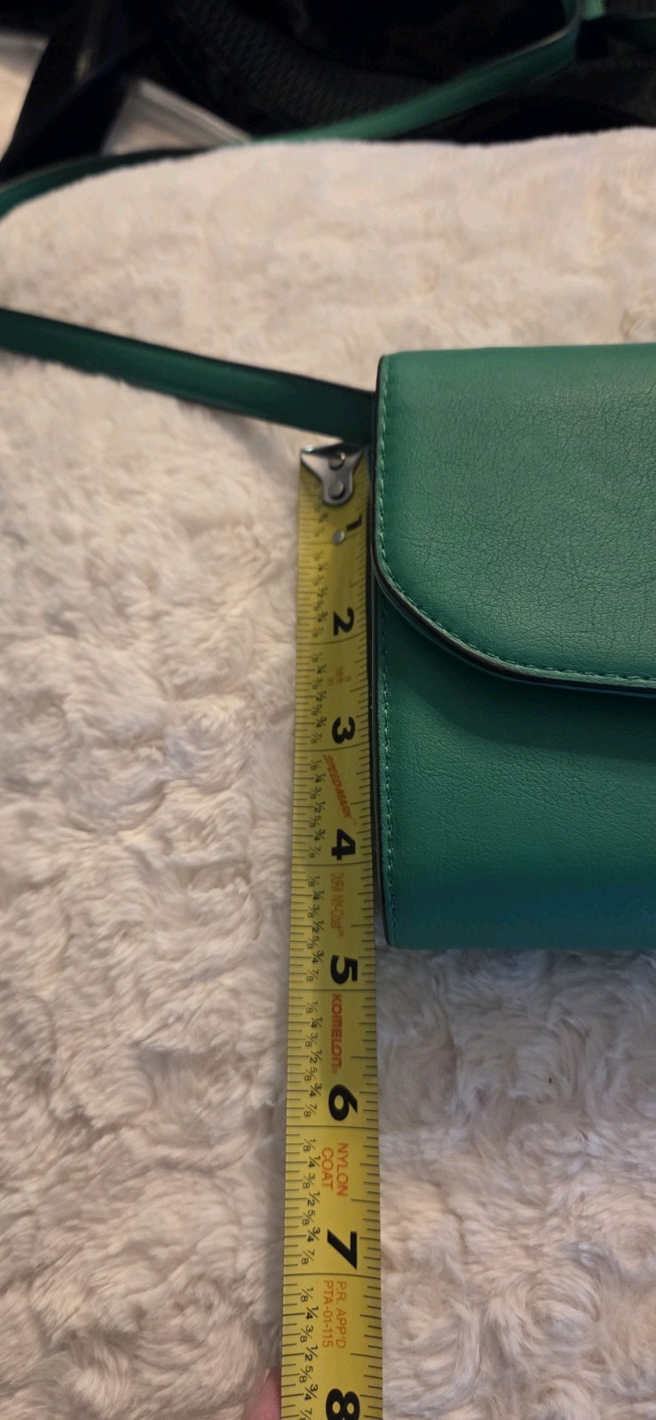 SIMPLY VERA WANG GREEN CROSSBODY HANDBAG