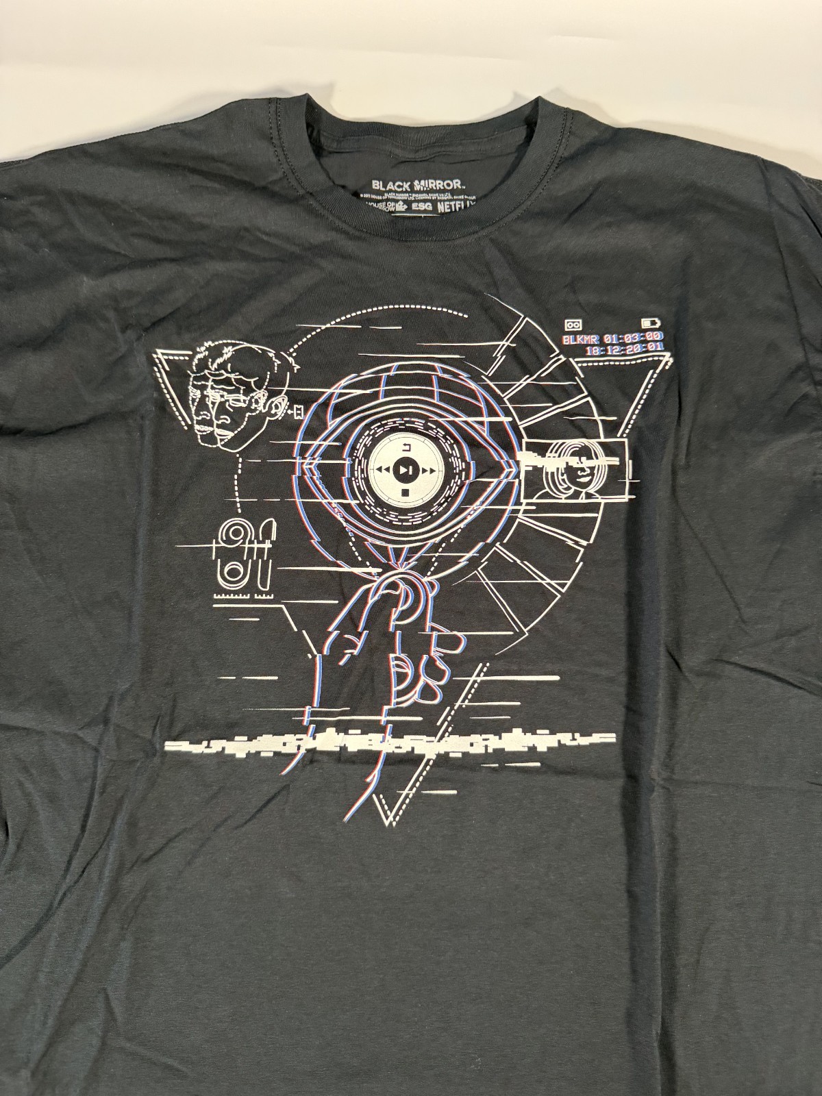 Loot Crate Black Mirror Graphic T-Shirt