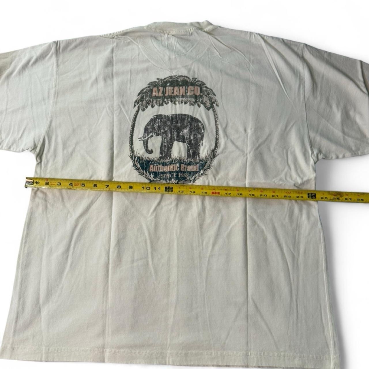VTG The Original Arizona Jean Company Animal Graphic Crew Neck T-Shirt 24in Pit