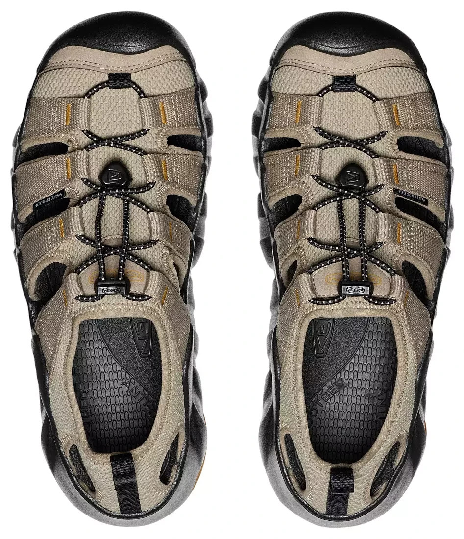 KEEN Men’s Hyperport H2 Sandals, Brindle/Black