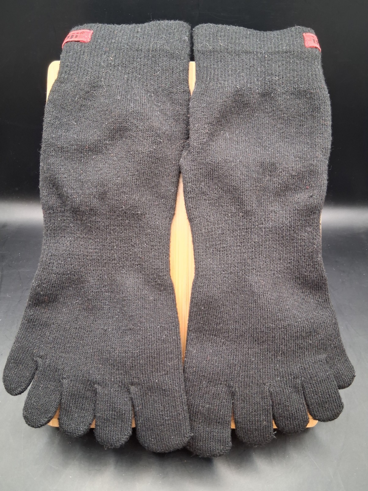 Injinji Toe Socks Black Men’s Size 10
