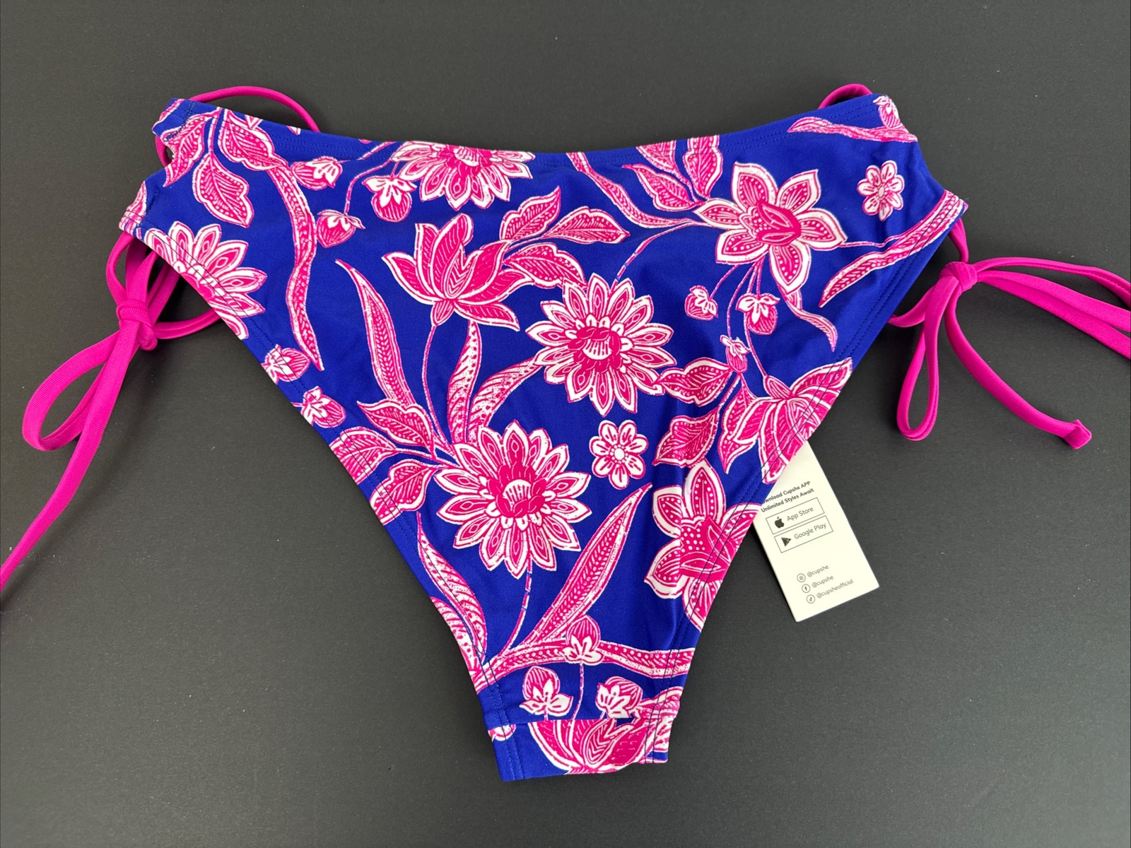 Cupshe String Bikini Bottoms CAA12B4D123TWS Size S