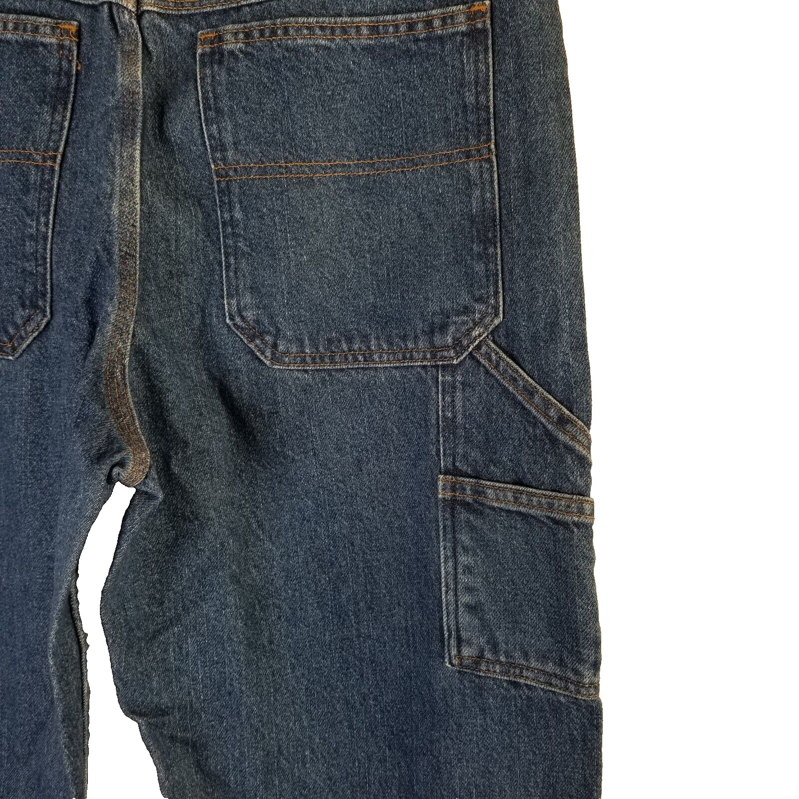 Saddlebred Straight Leg Carpenter’s Jeans Men’s W32x32 Blue Medium Wash Denim