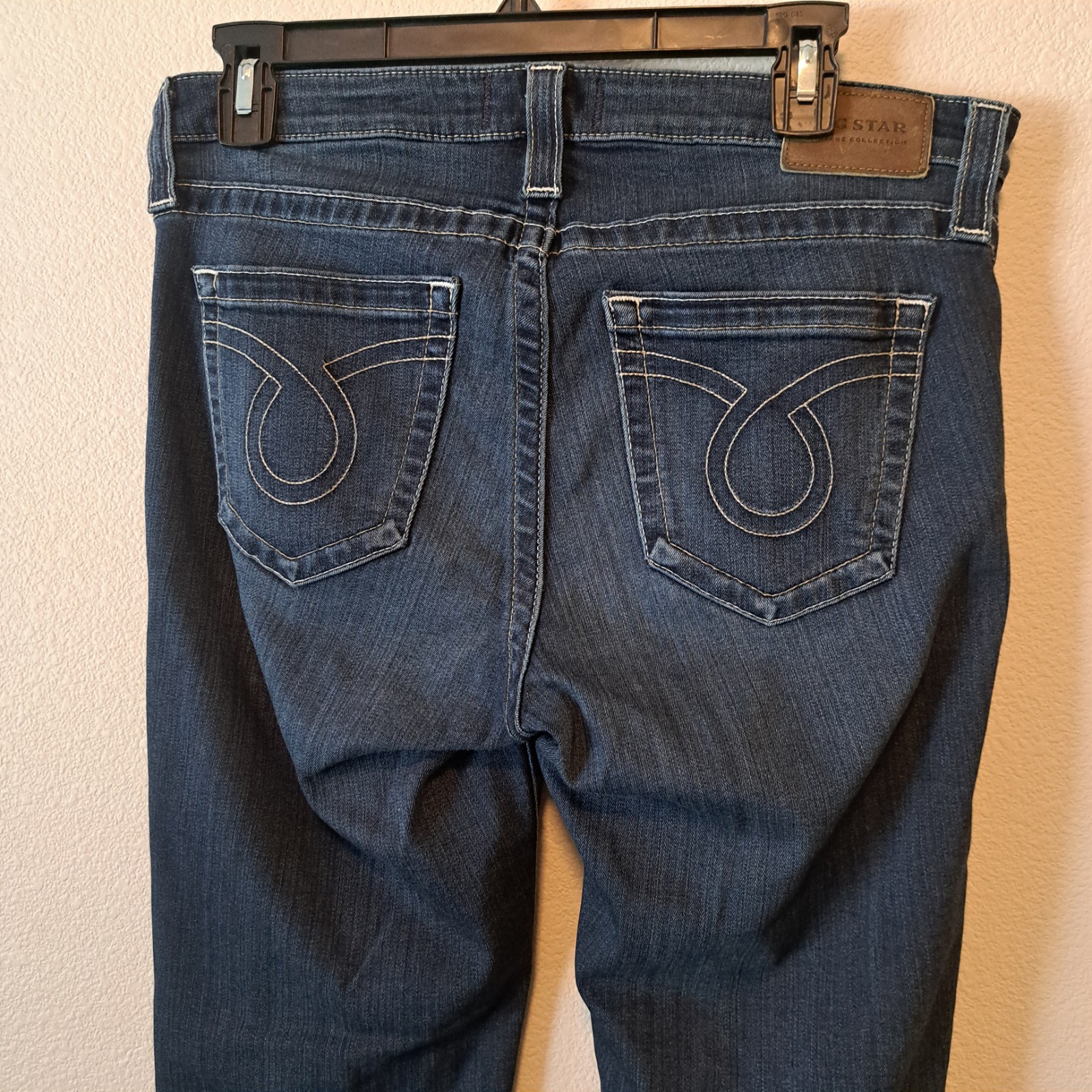 Big Star Maddie Denim Bootcut Jeans with Embroidered Pocket Size 30 Long