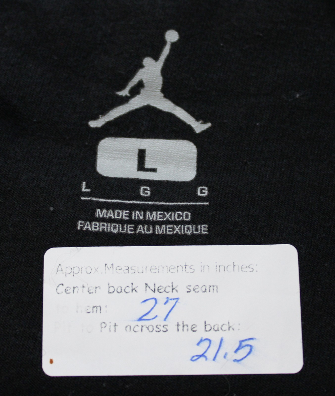 Air Jordan Men’s Nike Double Nickel Short Sleeve Graphic T-Shirt EH6 Black Large