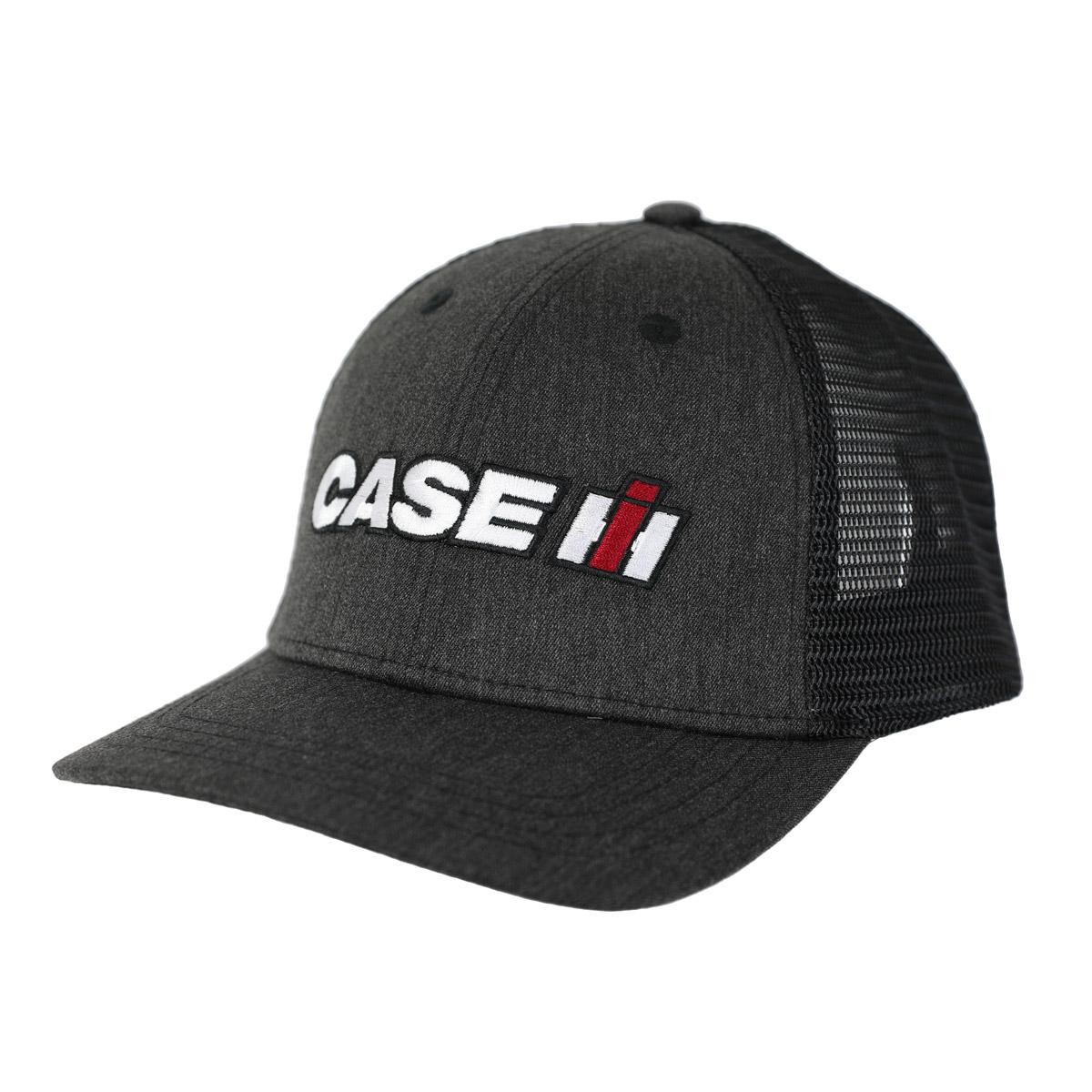 Case IH Charcoal Heather & Black Mesh Back Truck Cap A3355