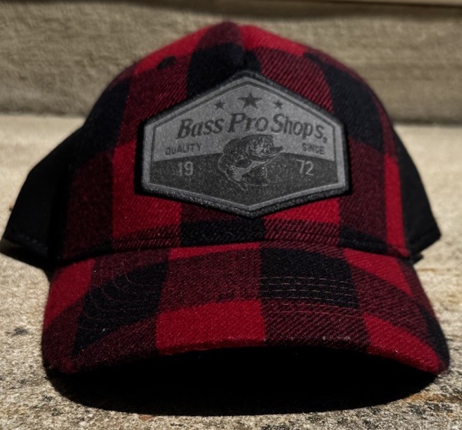 Bass Pro Shops Buffalo Check Fishing Cap