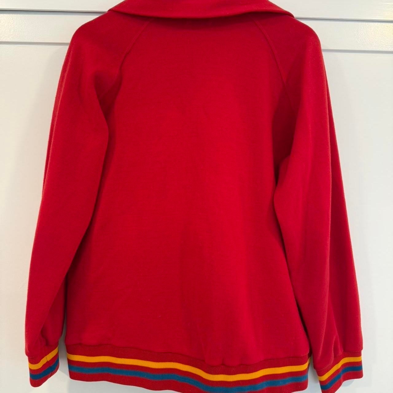 Add ‘Red vintage Court Mate zip up jacket with pockets – L
