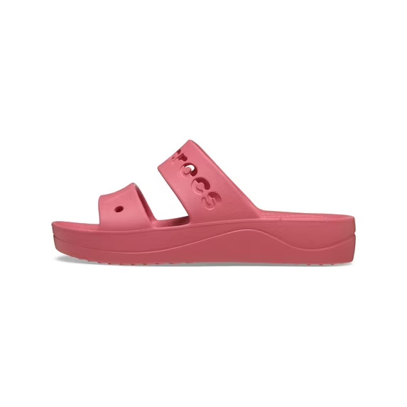 Crocs Adult Unisex Baya Platform Slide Sandal Hot Blush MEDIUM