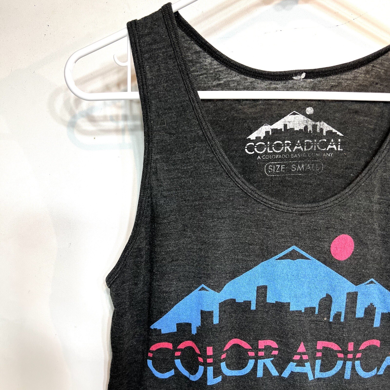 Coloradical Tank Top Womens Small Denver 5280 Mile High Colorado