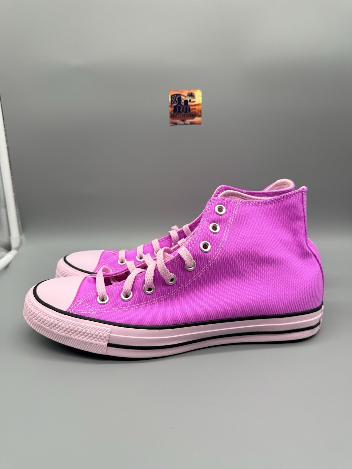 Converse All Star CTAS HI High Top Men’s 10 Women’s 12 Casual Sneaker Orchid NEW