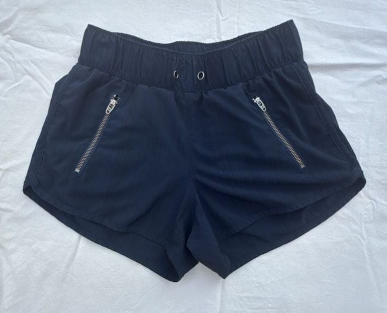 Athleta Women’s Athletic Shorts with Zipper Pockets Black Size XXS