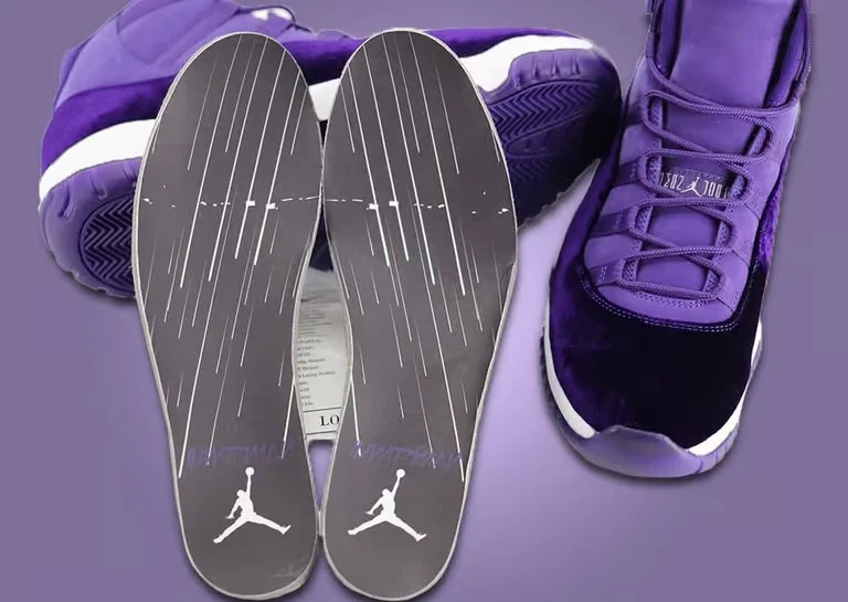 NEW Jordan 11 “Purple Rain” For Prince Men’s Size US 7-12