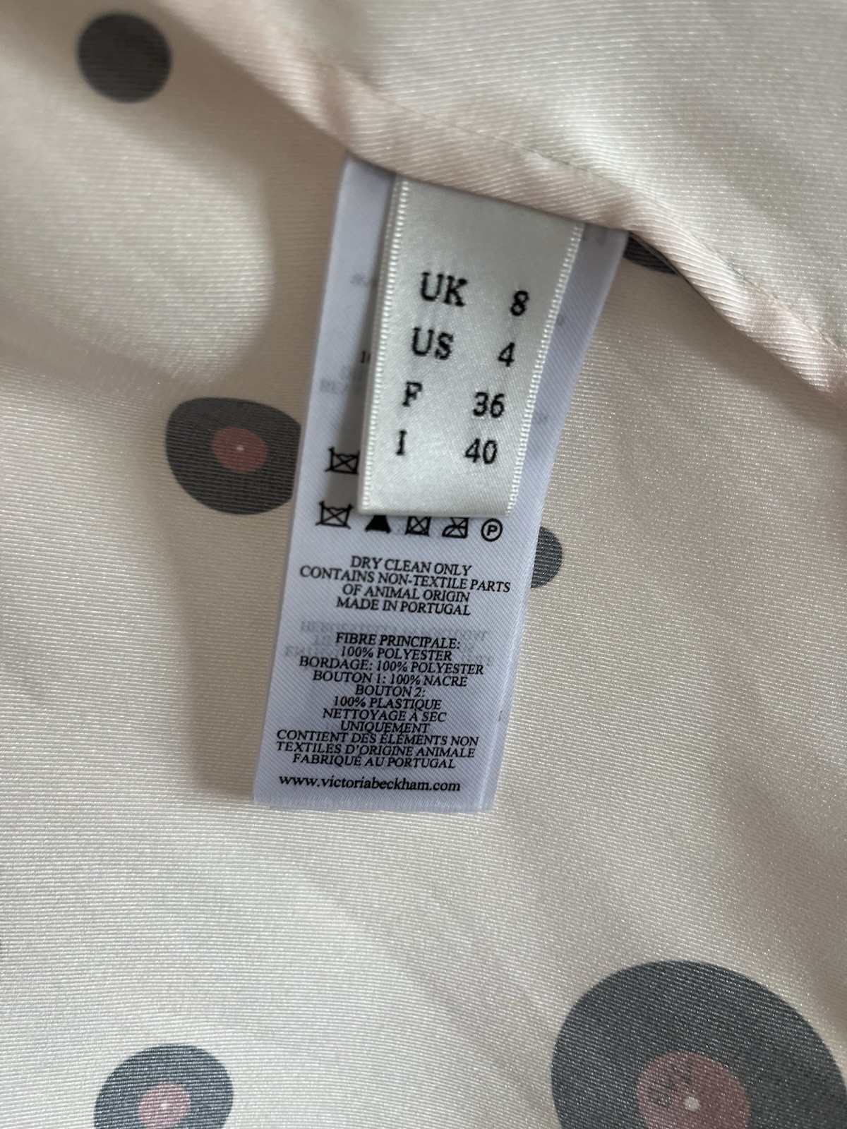 Victoria Beckham Blush Blouse 8