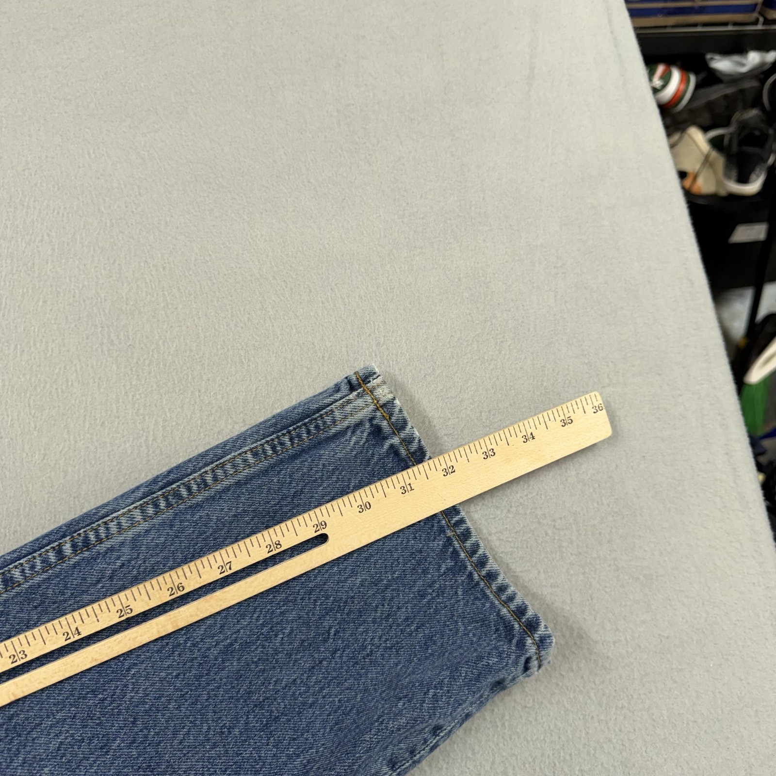Gap Relaxed Jeans Mens 32×32 Blue Medium Wash Relaxed Straight Denim Pants