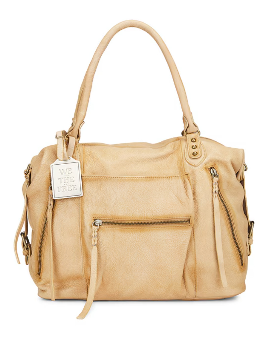Free People We The Free Emerson Tote Bag -14.5″ W x 12″ H x 6.5″ D