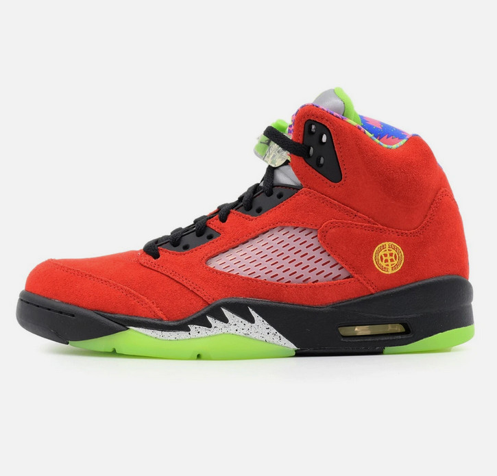 Jordan Air Jordan 5 Retro What the SE Solar Orange CZ5725-700 Suede Multicolor