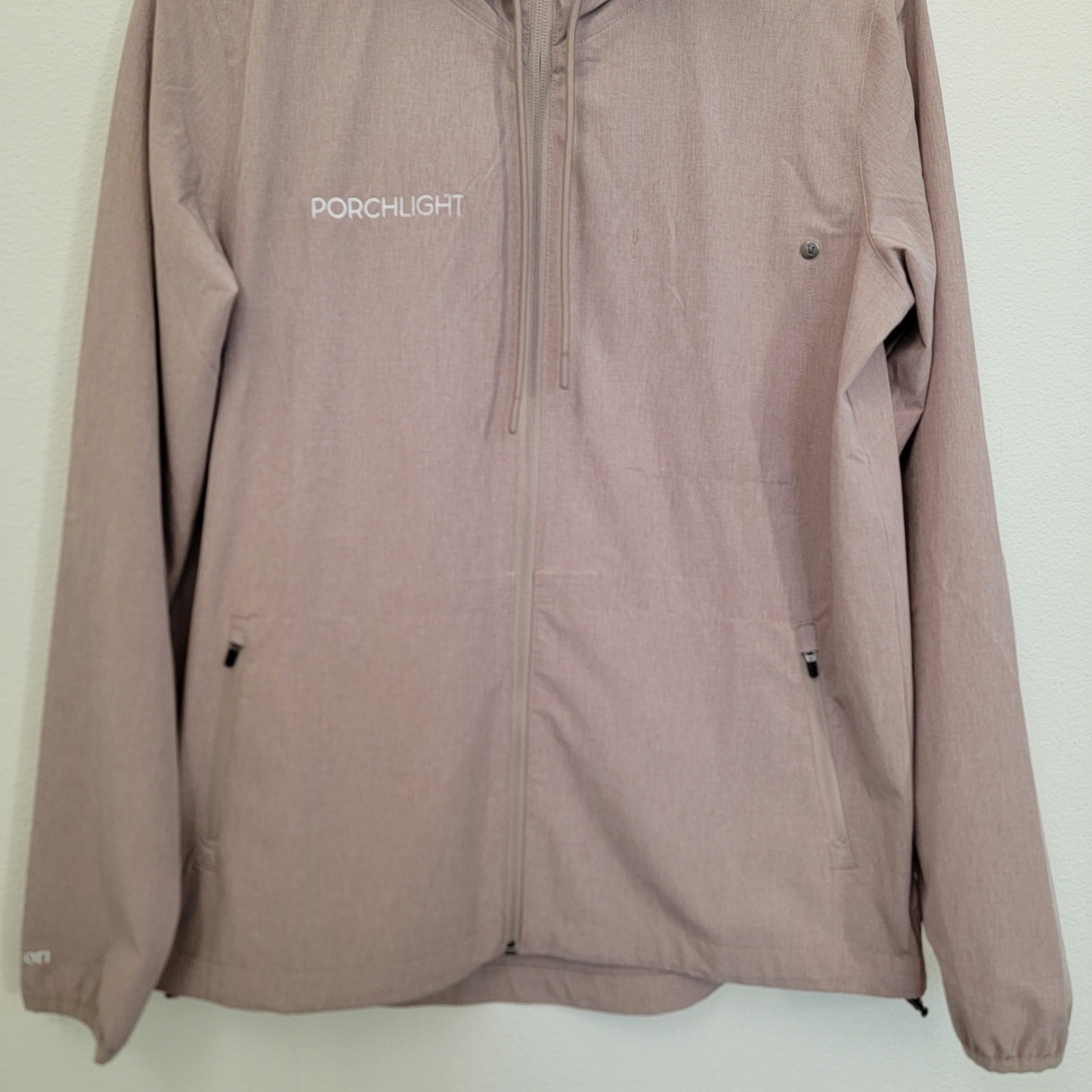 Vuori Outdoor Trainer Soft Shell Jacket Women Sz Small VW501 Hazel Mauve UPF 30+