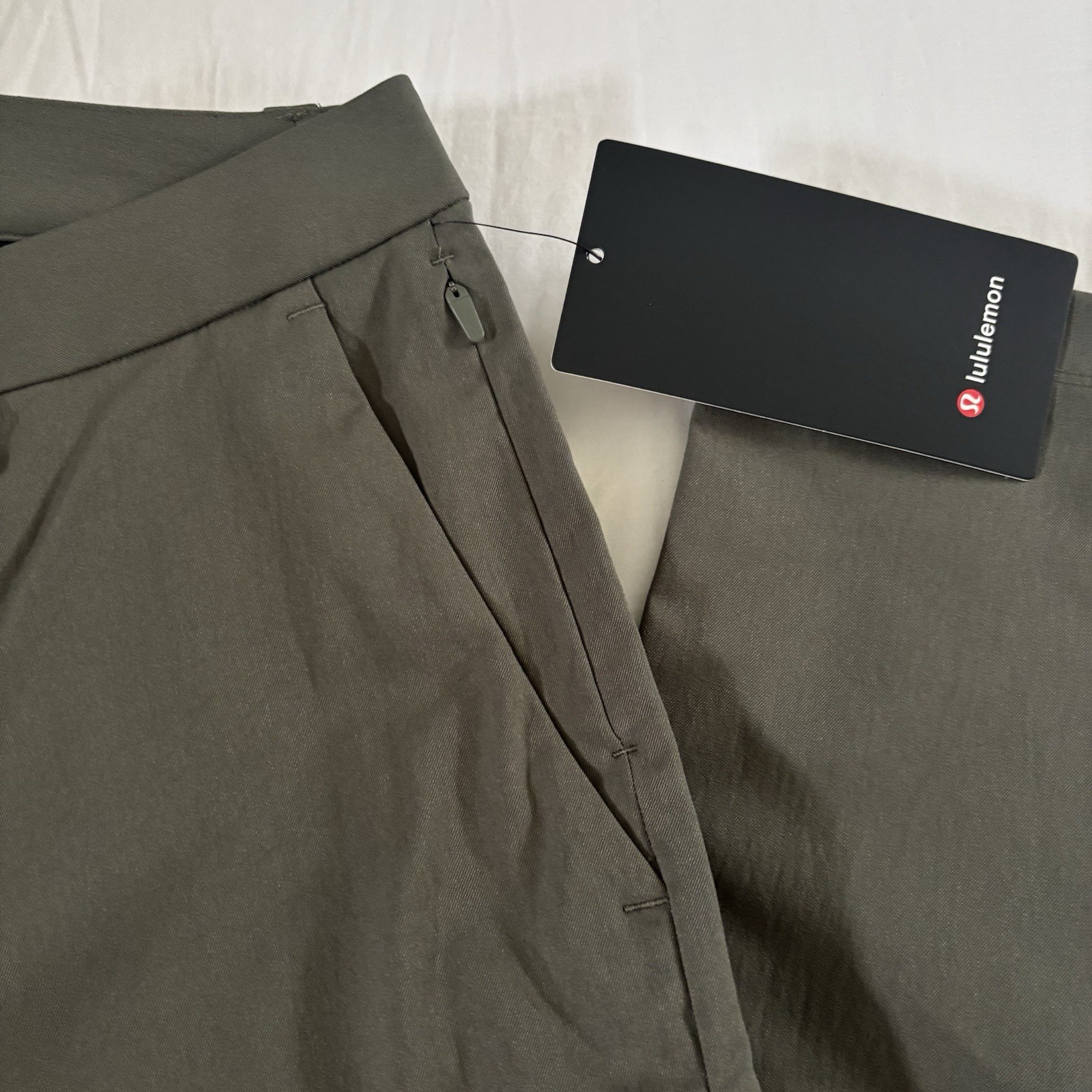 Lululemon ABC Classic-Fit Trouser 34”L *Twill ARMG Army Green Men’s Size 29