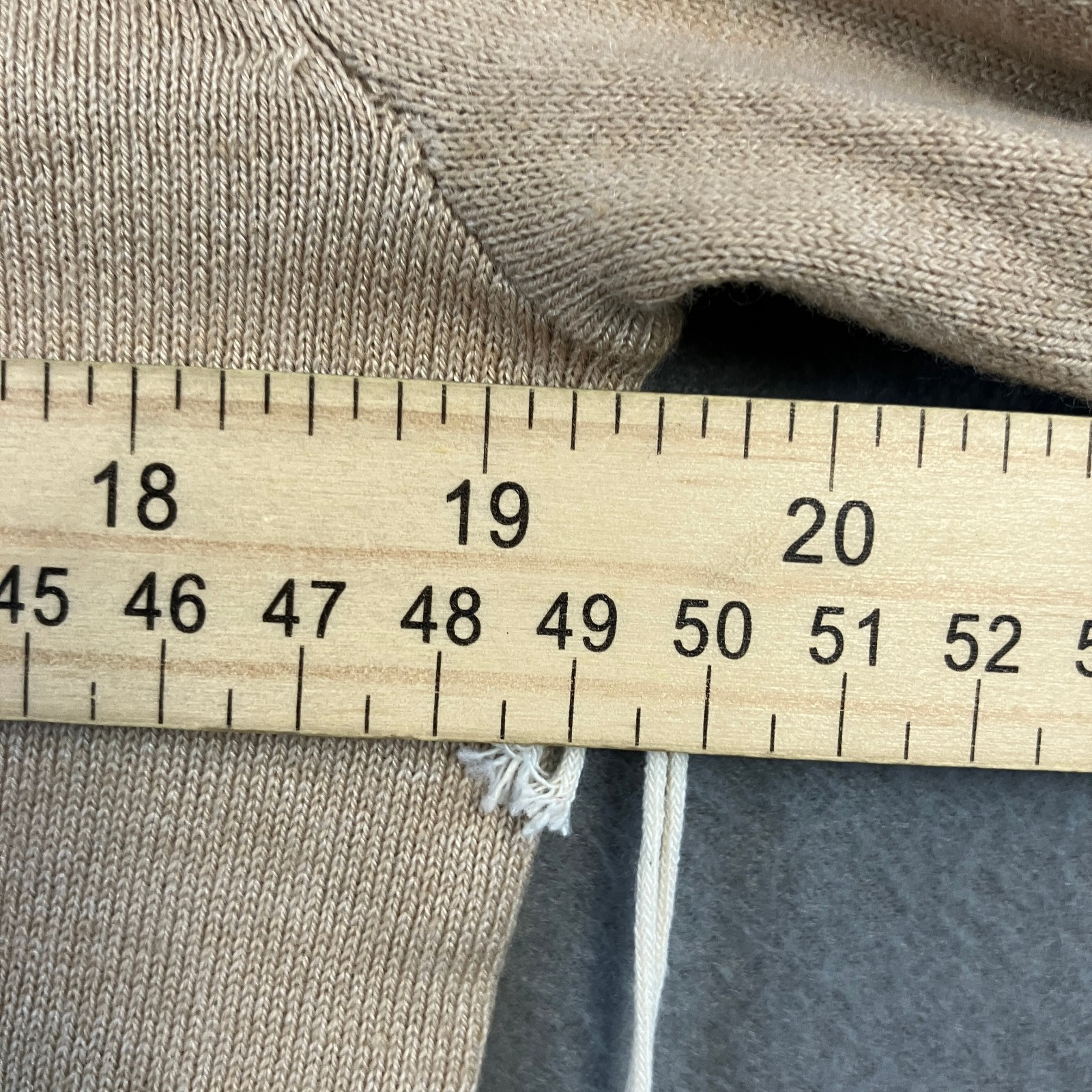 Another Love Women’s Maritza Cropped Pullover Sweater Size S Buckwheat NWT