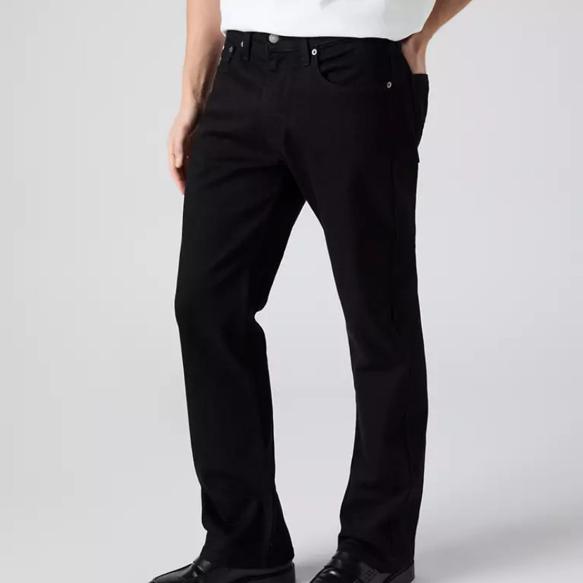 Levi’s 527™ Slim Bootcut Men’s Jeans, Native Cali – Black | NEW