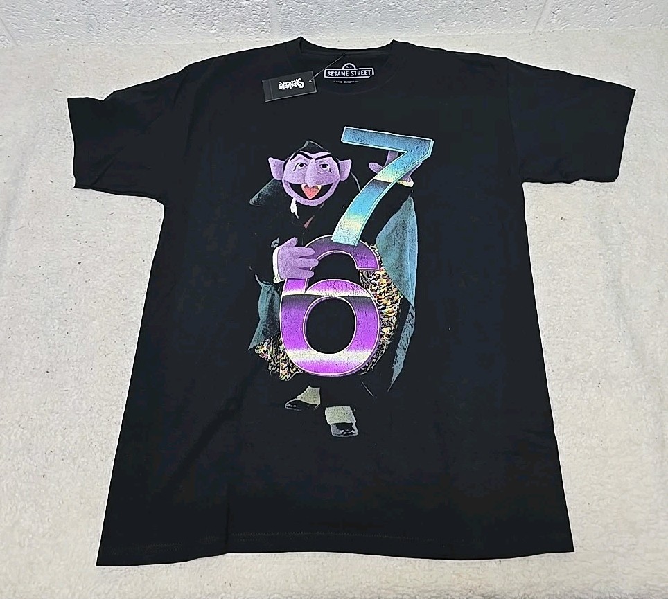 Sesame Street The Count 6-7 67 Graphic T-Shirt Men’s Size XL (W)