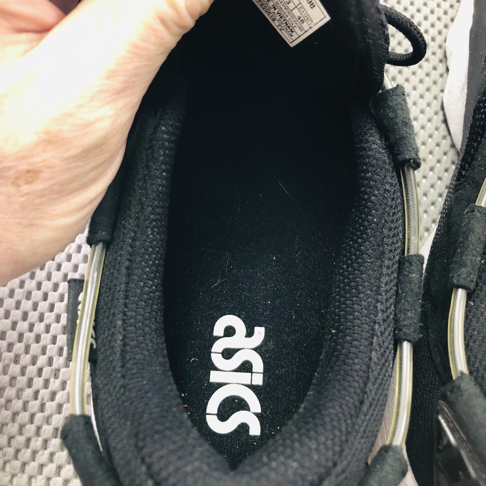 ASICS TIGER GEL-Mai Japanese Text Running Shoes – Black – Size13 – RARE