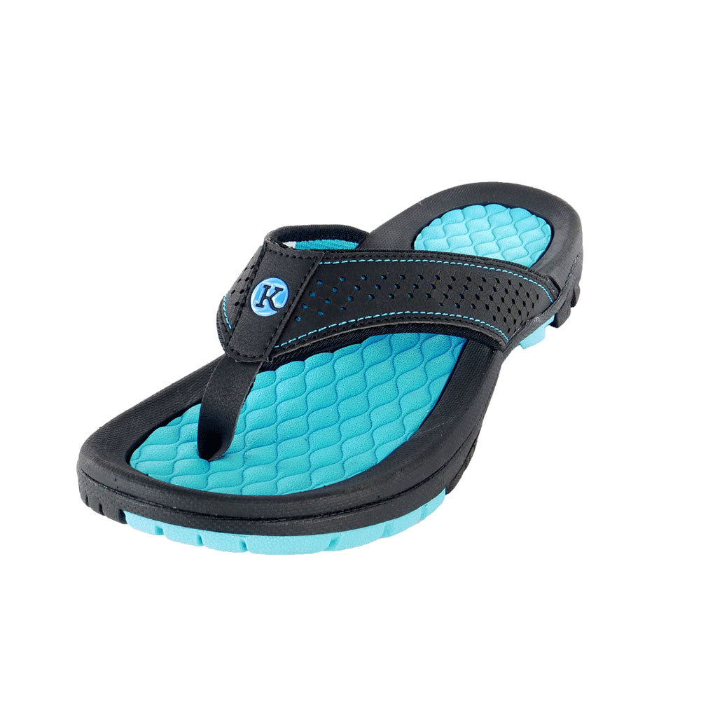 Men’s Kaiback Lakeside Sandal – Outdoor Sport Flip Flop Tough Tread Arch Support