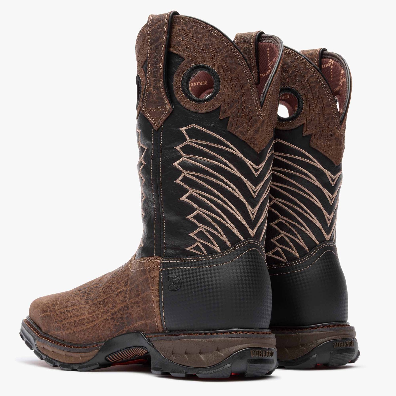 Men’s Durango Maverick Waterproof Steel Toe Western Work Boots