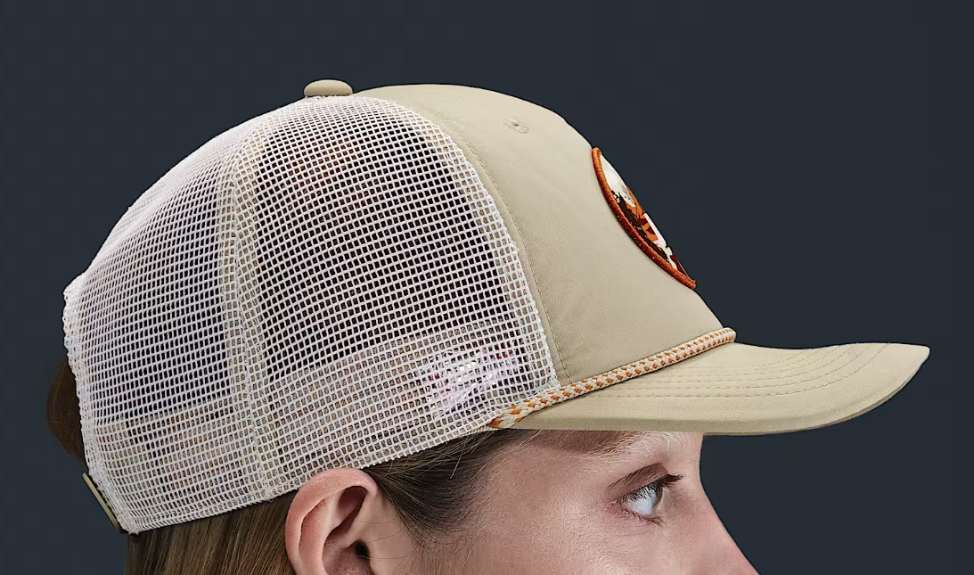 Nike Rise Cap Structured Outdoor Trucker Hat Desert Khaki Sz S M L HJ7133-253