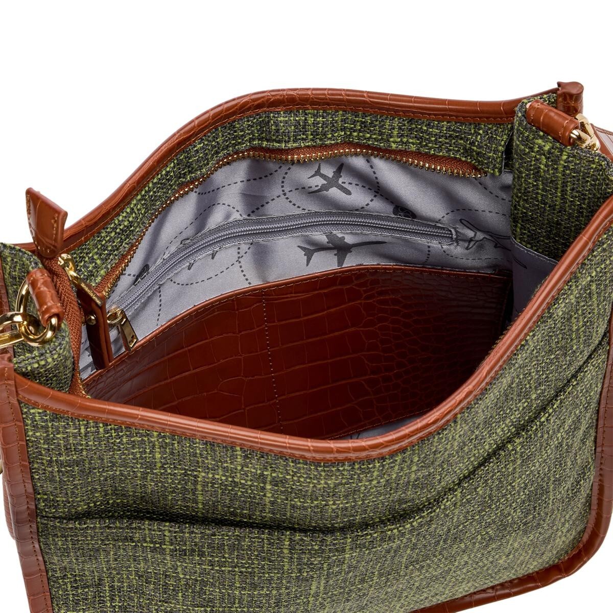 Samantha Brown To-Go Tweed Crossbody (Pick Your Choice of Color)