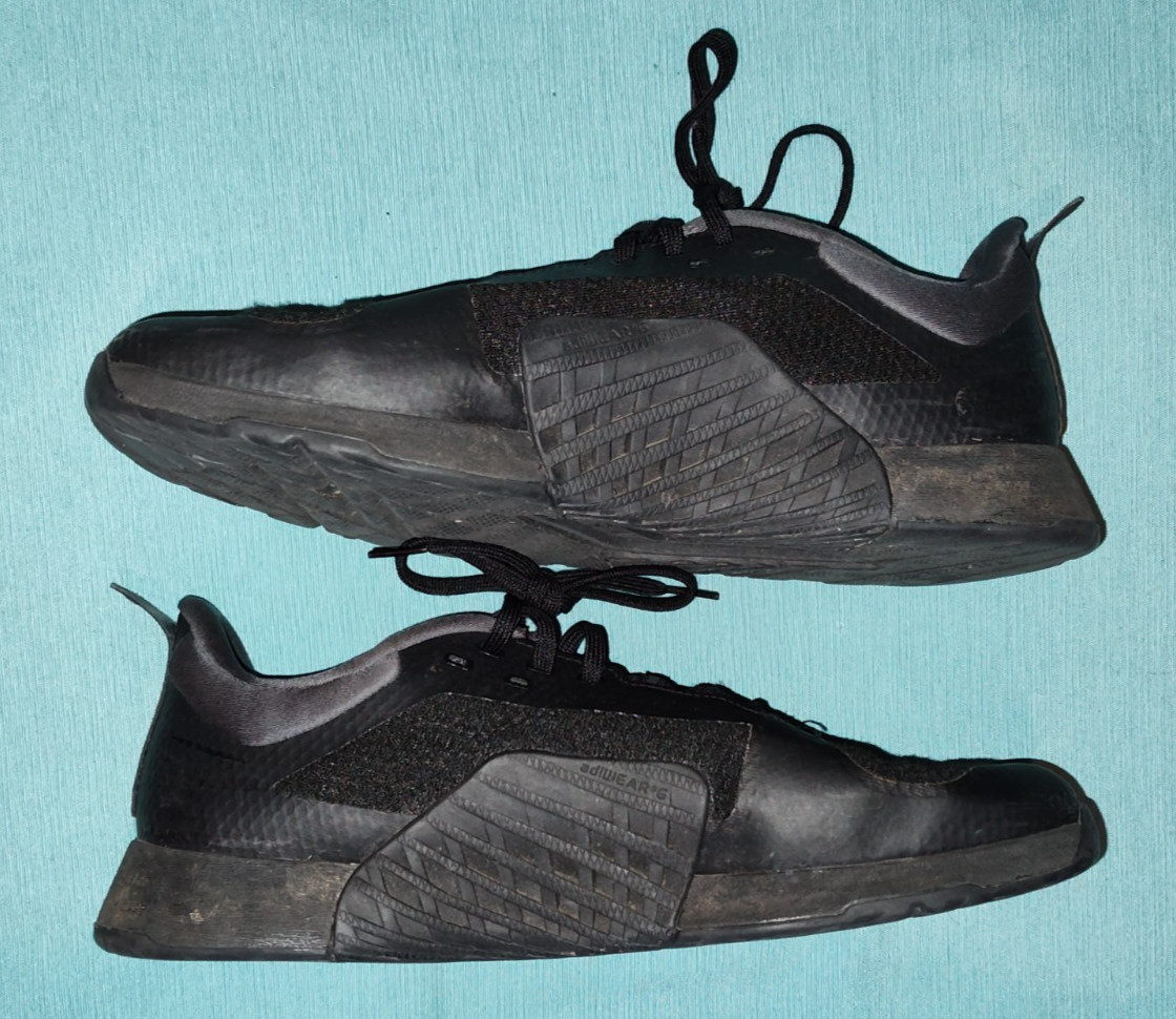 Adidas Dropset 2 Training Mens Black Sneakers Athletic Shoes HQ8775 Size 12