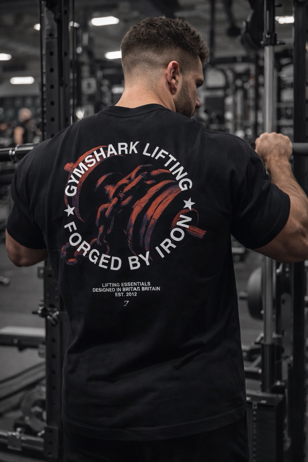 Gymshark Men’s Forged By Iron Extreme Oversized Shirt Size Medium Heavyweights