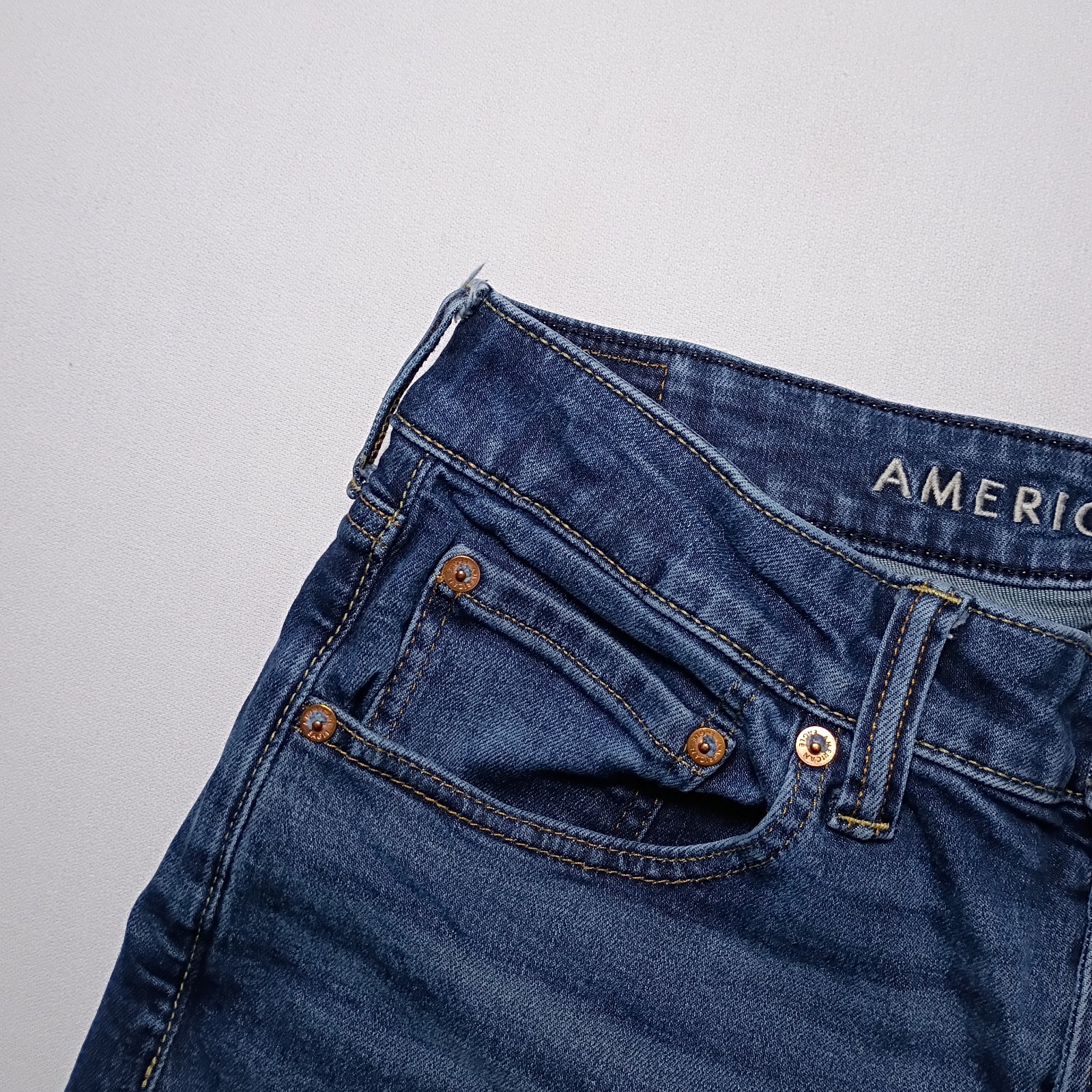 American Eagle AirFlex + Mens Athletic Fit Jeans 32X32 Dark Wash Denim