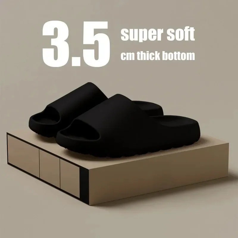 Coconut Slippers Cloud Thick-soled Sandals Summer Fashion Soft Bottom Beach Men