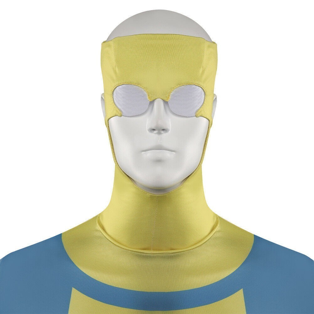 Mark Grayson Jumpsuit Cosplay costume Halloween Comic Invincible Mark Wig sets